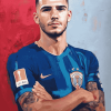 Lucas Hernandez Football Star Diamond Painting