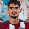 Lucas Paqueta Famous Footballer Diamond Painting