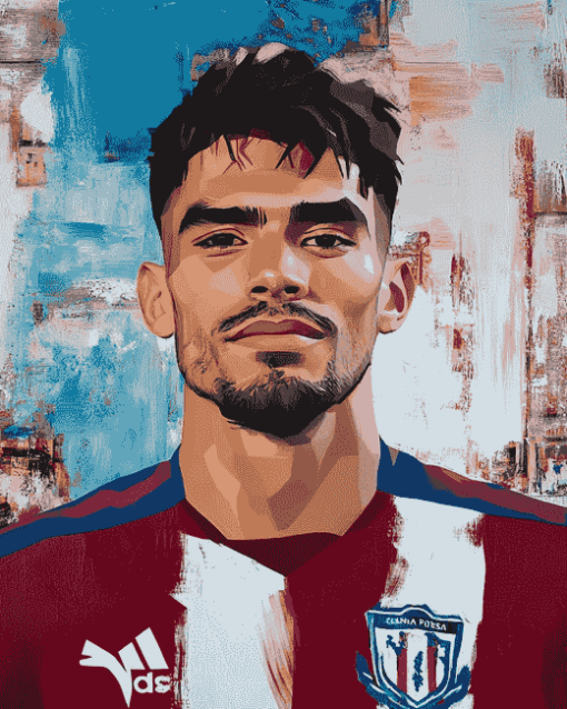 Lucas Paqueta Famous Footballer Diamond Painting