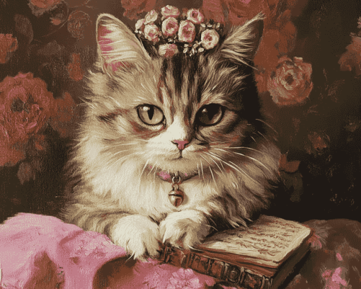 Lucia Hefferna Classy Cat Diamond Painting