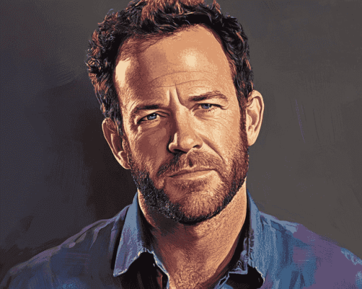 Luke Perry Celebrity Diamond Painting