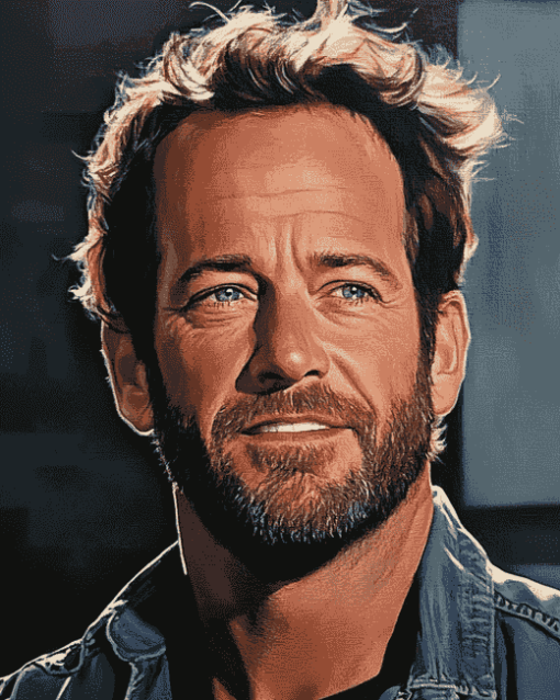 Luke Perry Celebrity Diamond Painting