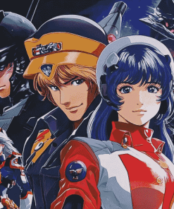 Macross Anime Adventure Diamond Painting