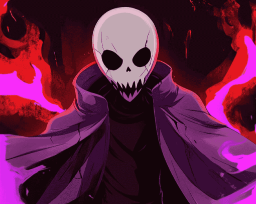 Mad Gaster Anime Diamond Painting