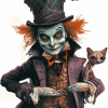 Mad Hatter Wonderland Art Diamond Painting