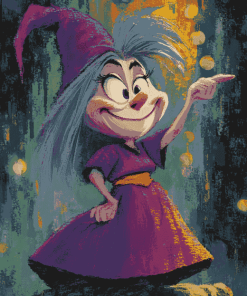 Madam Mim Disney Magic Diamond Painting