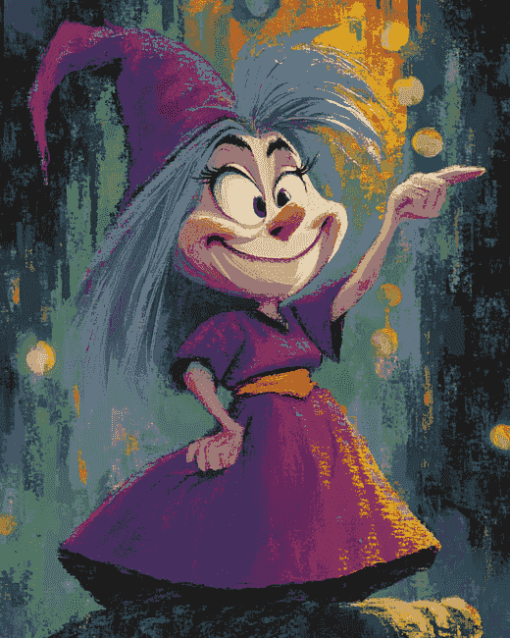 Madam Mim Disney Magic Diamond Painting