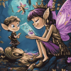 Magic Fairies Cartoon Diamond Painting