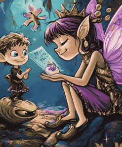 Magic Fairies Cartoon Diamond Painting