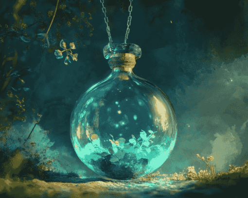 Magical Fantasy Potion Diamond Painting