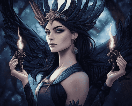 Magical Hecate Fantasy Diamond Painting