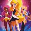 Magical Lolirock Girls Diamond Painting