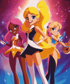 Magical Lolirock Girls Diamond Painting