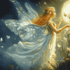 Magical Moon Fairy Diamond Painting