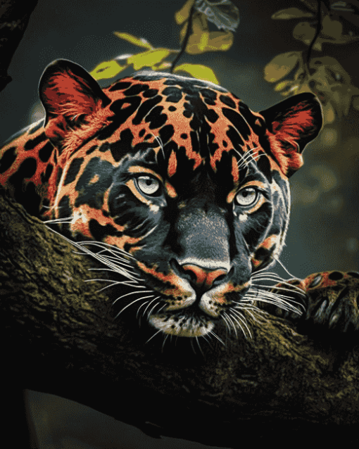 Majestic Black Panther Diamond Painting