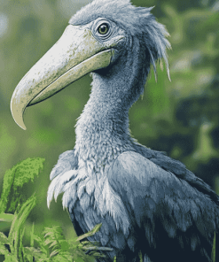 Majestic Shoebill Diamond Painting