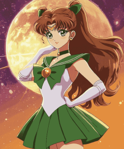 Makoto Kino Sailor Moon Diamond Painting