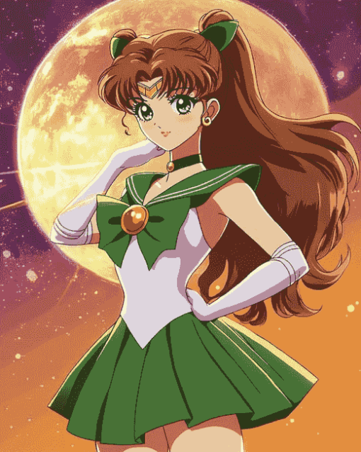 Makoto Kino Sailor Moon Diamond Painting