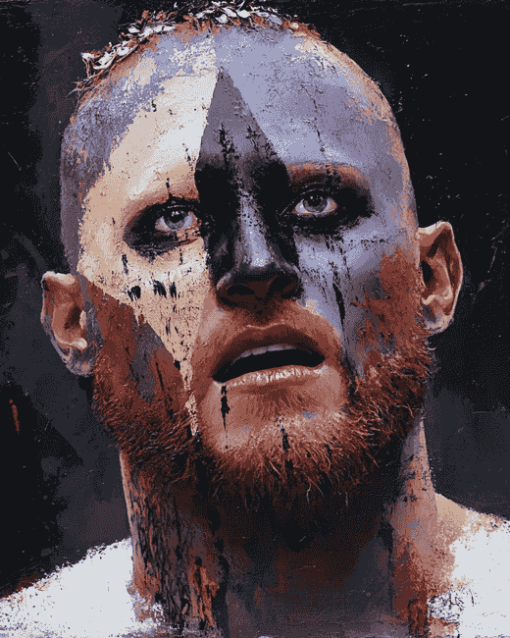 Malakai Black WWE Diamond Painting