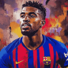 Malcom FC Barcelona Star Diamond Painting