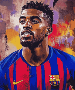 Malcom FC Barcelona Star Diamond Painting