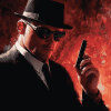 Man in Black Movie Scene Diamond Painting