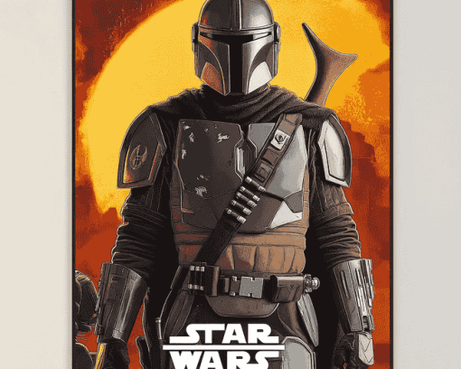 Mandalorian Sheriff Cowboy Diamond Painting