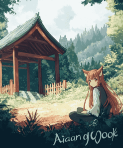 Manga Anime Spice And Wolf Diamond Painting