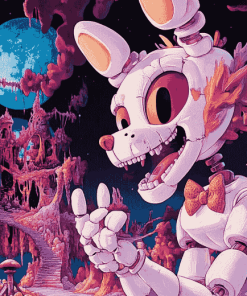 Mangle from Five Nights at Freddy's Diamond Painting