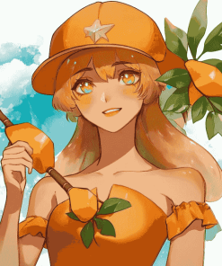 Mango Cookie Anime Diamond Painting