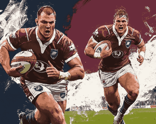 Manly Sea Eagles Rugby Diamond Painting