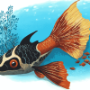 Mantary Fish Diamond Painting