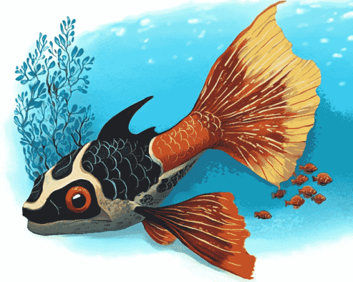 Mantary Fish Diamond Painting