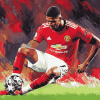 Marcus Rashford Sporting Legend Diamond Painting