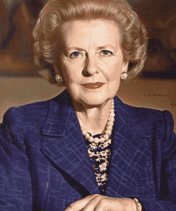 Margaret Thatcher Diamond Painting