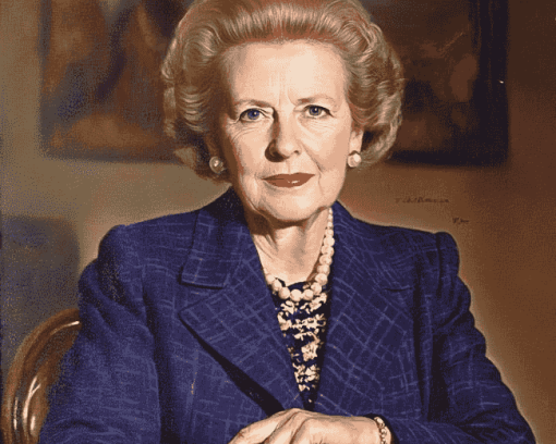 Margaret Thatcher Diamond Painting