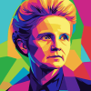 Marie Curie Pop Art Diamond Painting