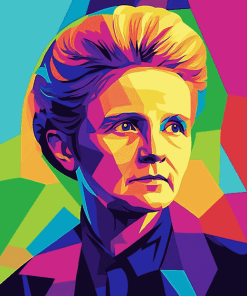 Marie Curie Pop Art Diamond Painting