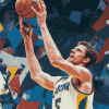 Mark Eaton Famous Basketball Player Diamond Painting