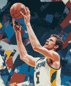 Mark Eaton Famous Basketball Player Diamond Painting