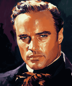 Marlon Brando Star Diamond Painting