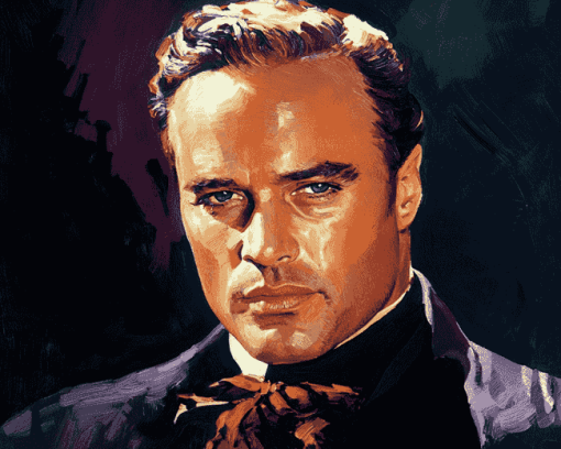 Marlon Brando Star Diamond Painting