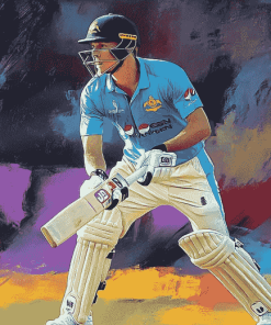 Marnus Labuschagne Cricket Star Diamond Painting