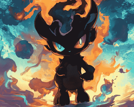 Marshadow Pokemon Diamond Painting