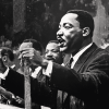 Martin Luther King Jr Black White Diamond Painting