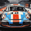 Martini Style Porsche 911 Diamond Painting