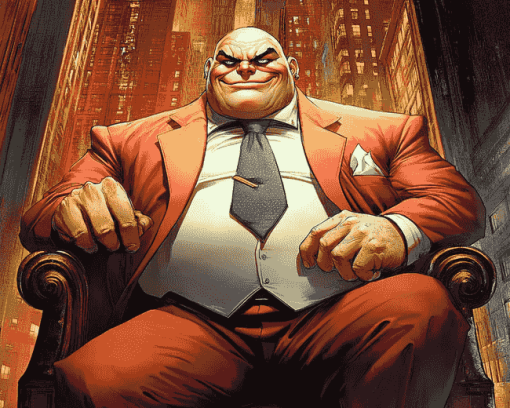 Marvel Kingpin Animation Diamond Painting