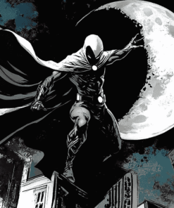 Marvel Moon Knight Animation Diamond Painting