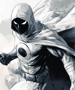 Marvel Moon Knight Superhero Diamond Painting