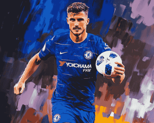 Mason Mount The Chelsea Star Diamond Painting